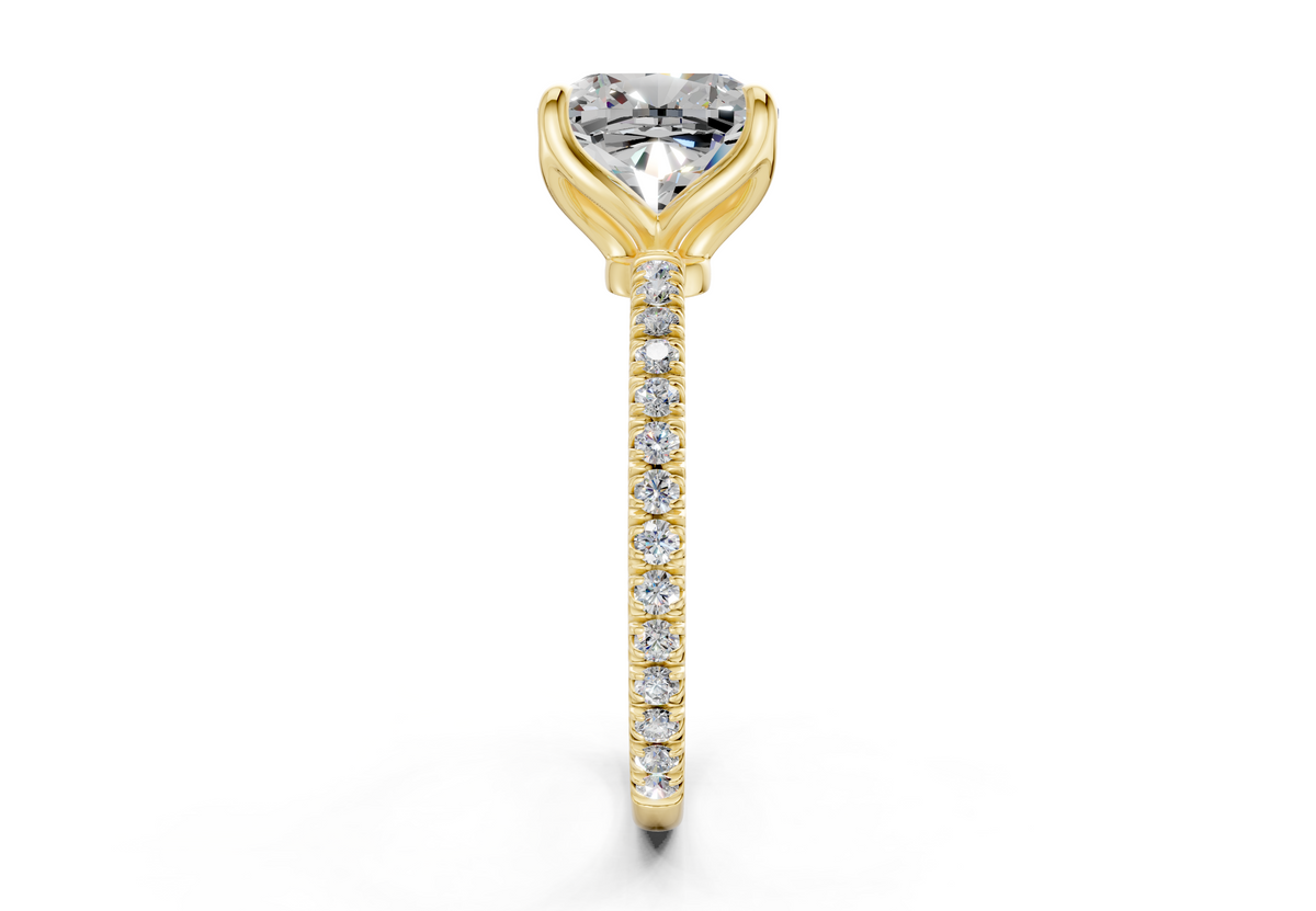 The Arbor Pavé Signature Engagement Ring