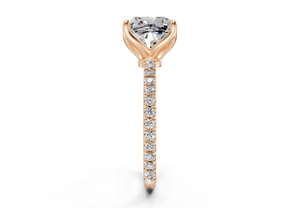 The Arbor Pavé Signature Engagement Ring