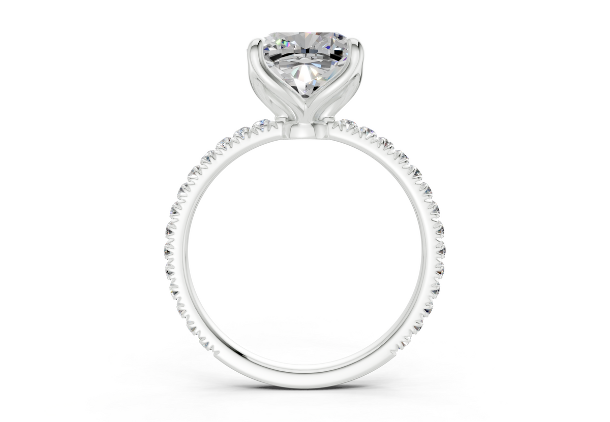 The Arbor Pavé Signature Engagement Ring