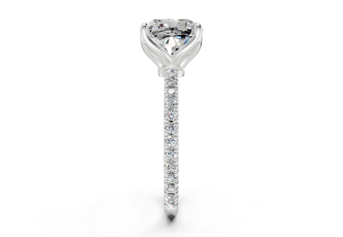 The Arbor Pavé Signature Engagement Ring