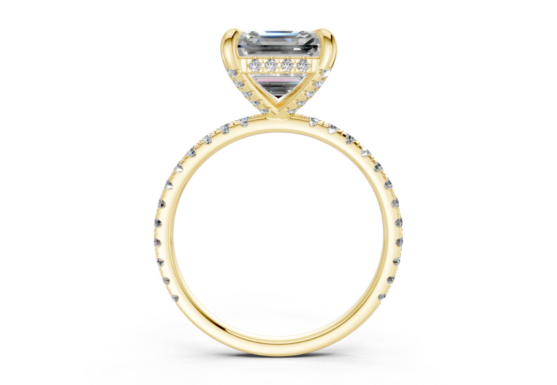 The Carrington Pavé Engagement Ring