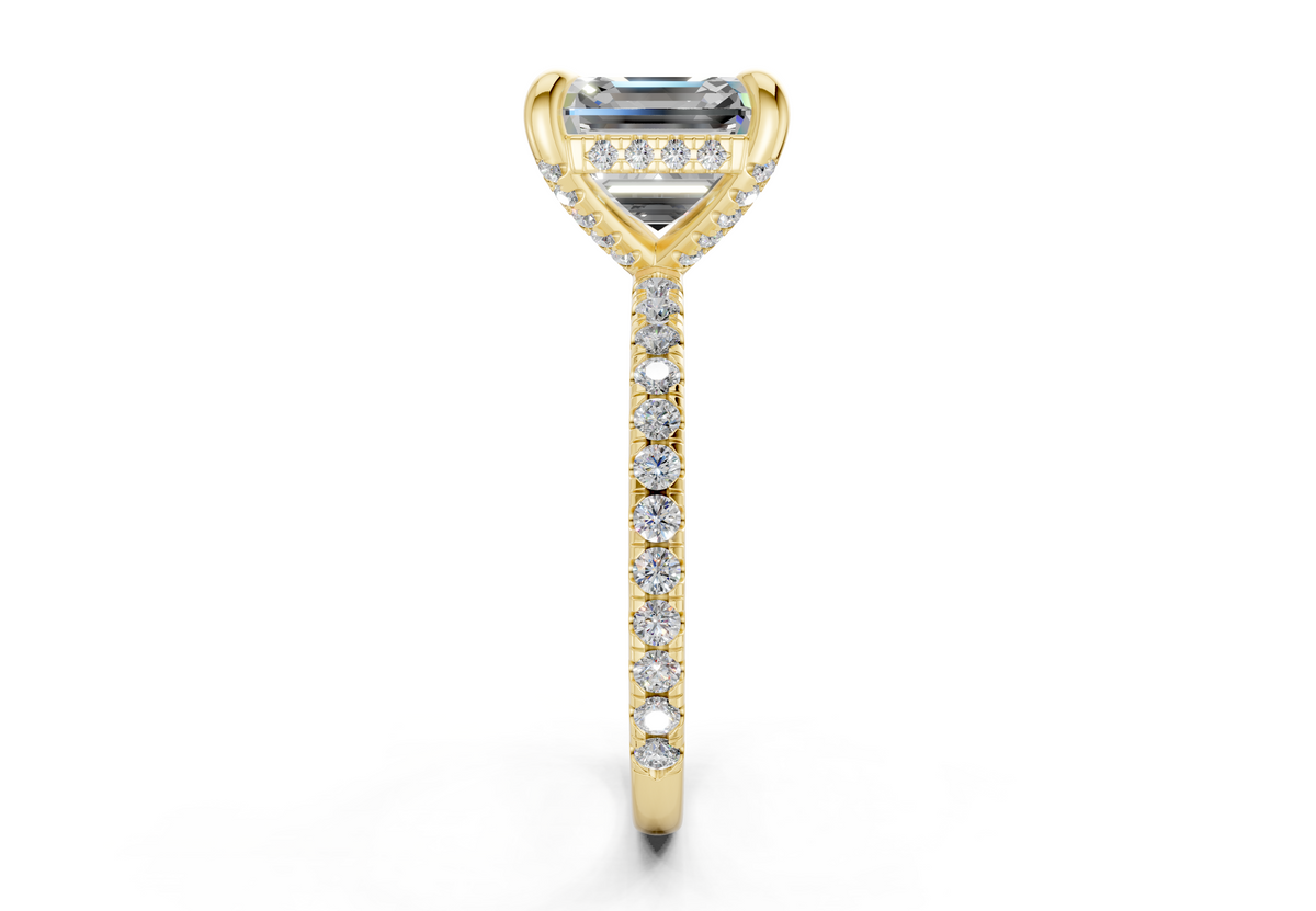 The Carrington Pavé Engagement Ring