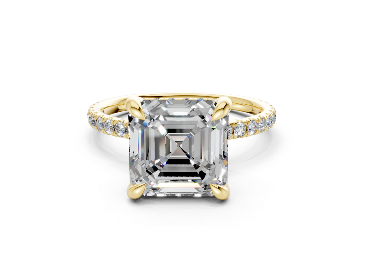 The Carrington Pavé Engagement Ring