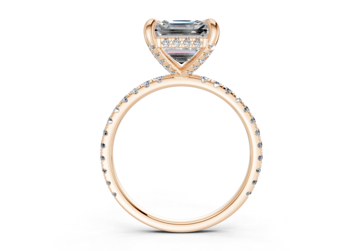 The Carrington Pavé Engagement Ring