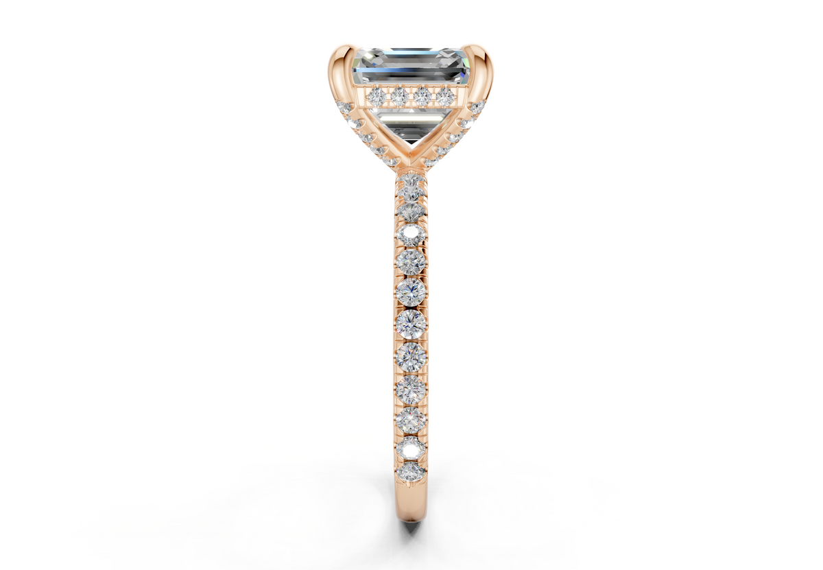 The Carrington Pavé Engagement Ring