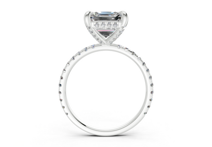 The Carrington Pavé Engagement Ring