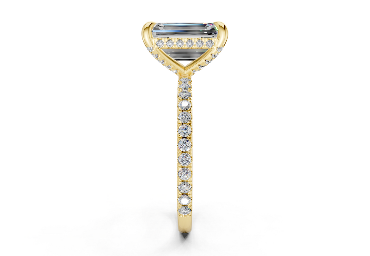 The Carrington Pavé Engagement Ring
