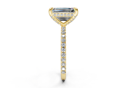 The Carrington Pavé Engagement Ring