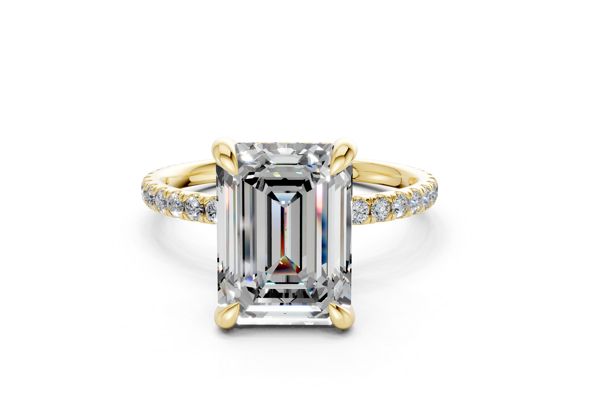 The Carrington Pavé Engagement Ring