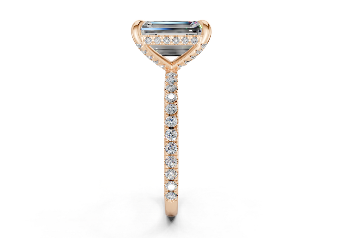 The Carrington Pavé Engagement Ring