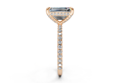 The Carrington Pavé Engagement Ring