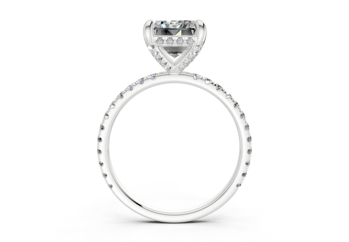 The Carrington Pavé Engagement Ring