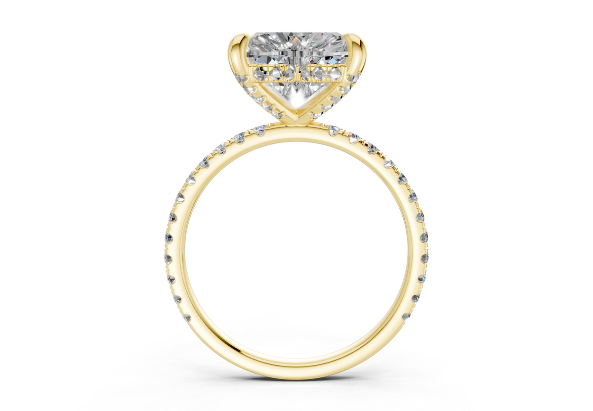 The Carrington Pavé Engagement Ring