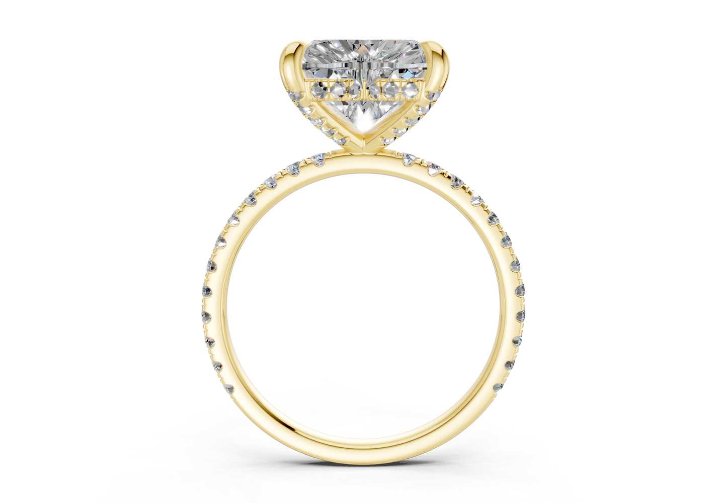 The Carrington Pavé Engagement Ring
