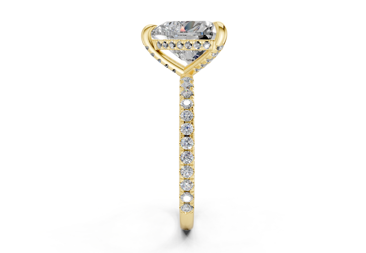 The Carrington Pavé Engagement Ring