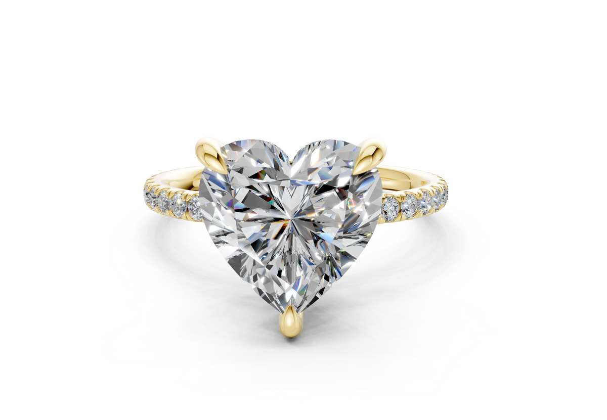 The Carrington Pavé Engagement Ring