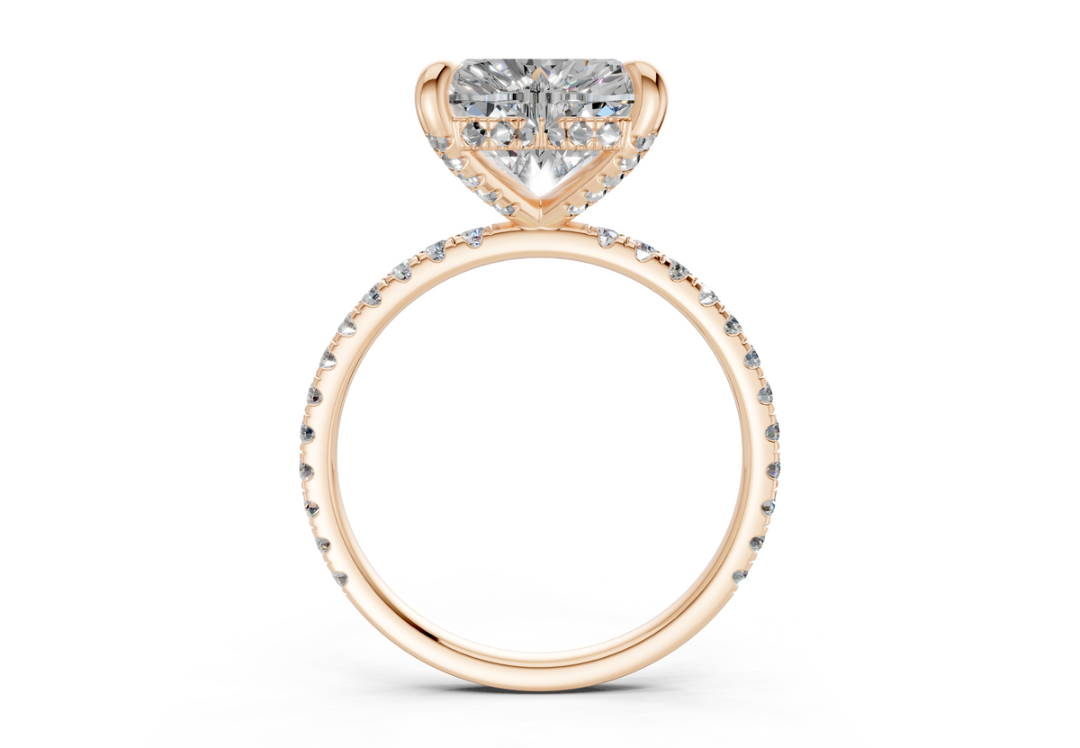The Carrington Pavé Engagement Ring