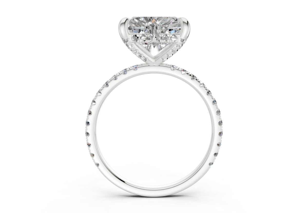 The Carrington Pavé Engagement Ring