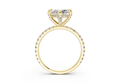 The Carrington Pavé Engagement Ring
