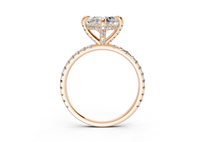 The Carrington Pavé Engagement Ring