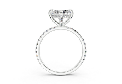 The Carrington Pavé Engagement Ring