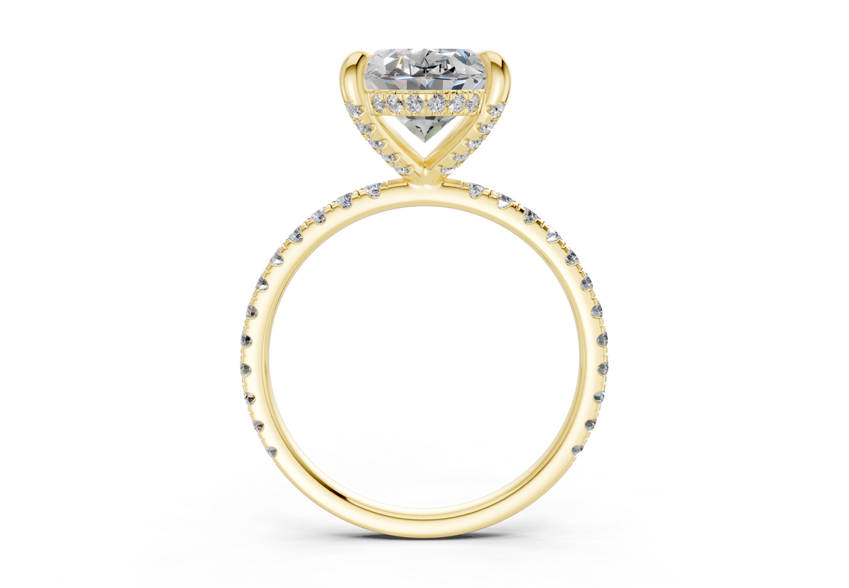 The Carrington Pavé Engagement Ring