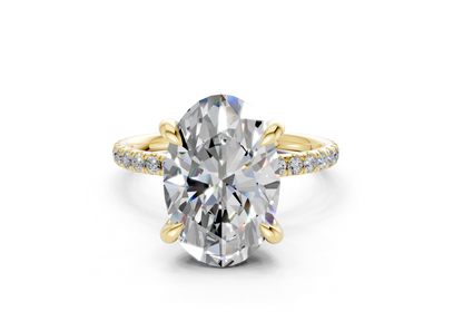 The Carrington Pavé Engagement Ring