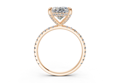 The Carrington Pavé Engagement Ring