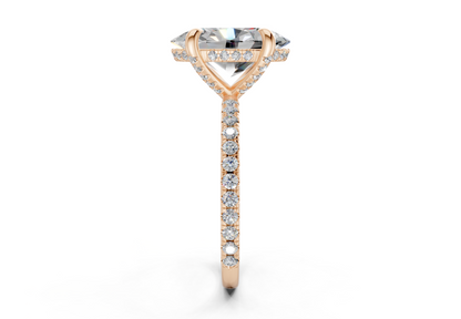 The Carrington Pavé Engagement Ring