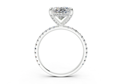 The Carrington Pavé Engagement Ring