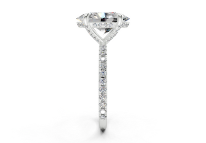 The Carrington Pavé Engagement Ring
