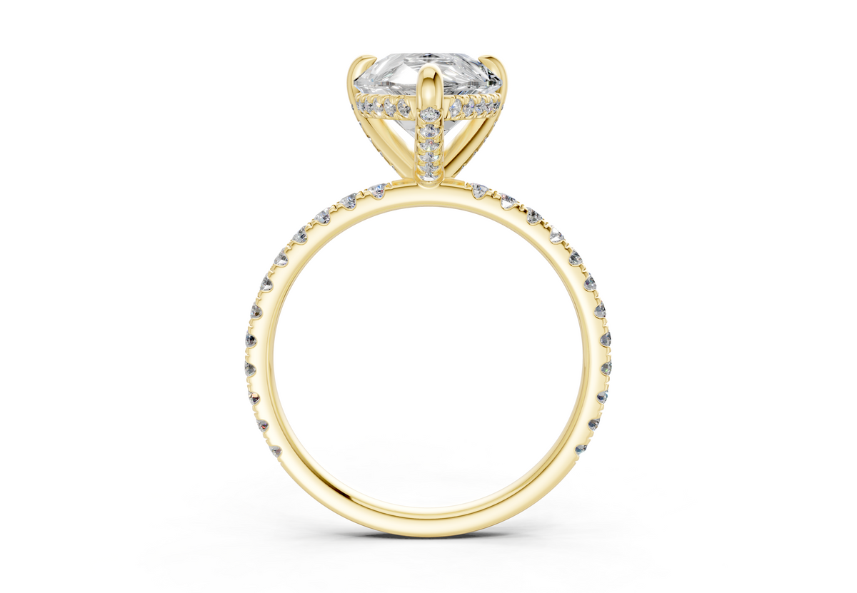The Carrington Pavé Engagement Ring