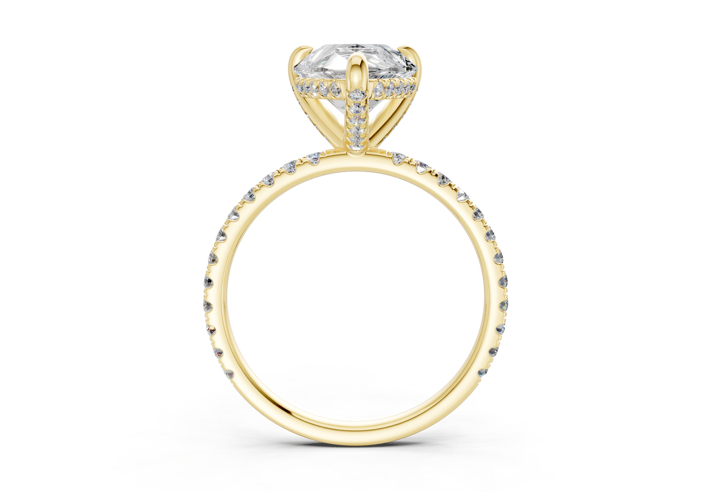 The Carrington Pavé Engagement Ring