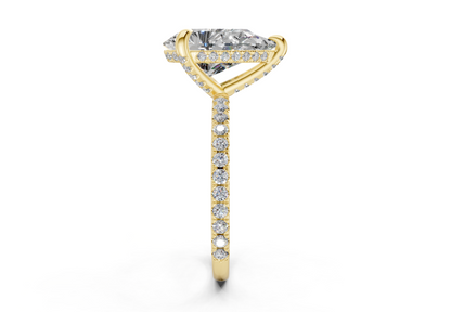 The Carrington Pavé Engagement Ring