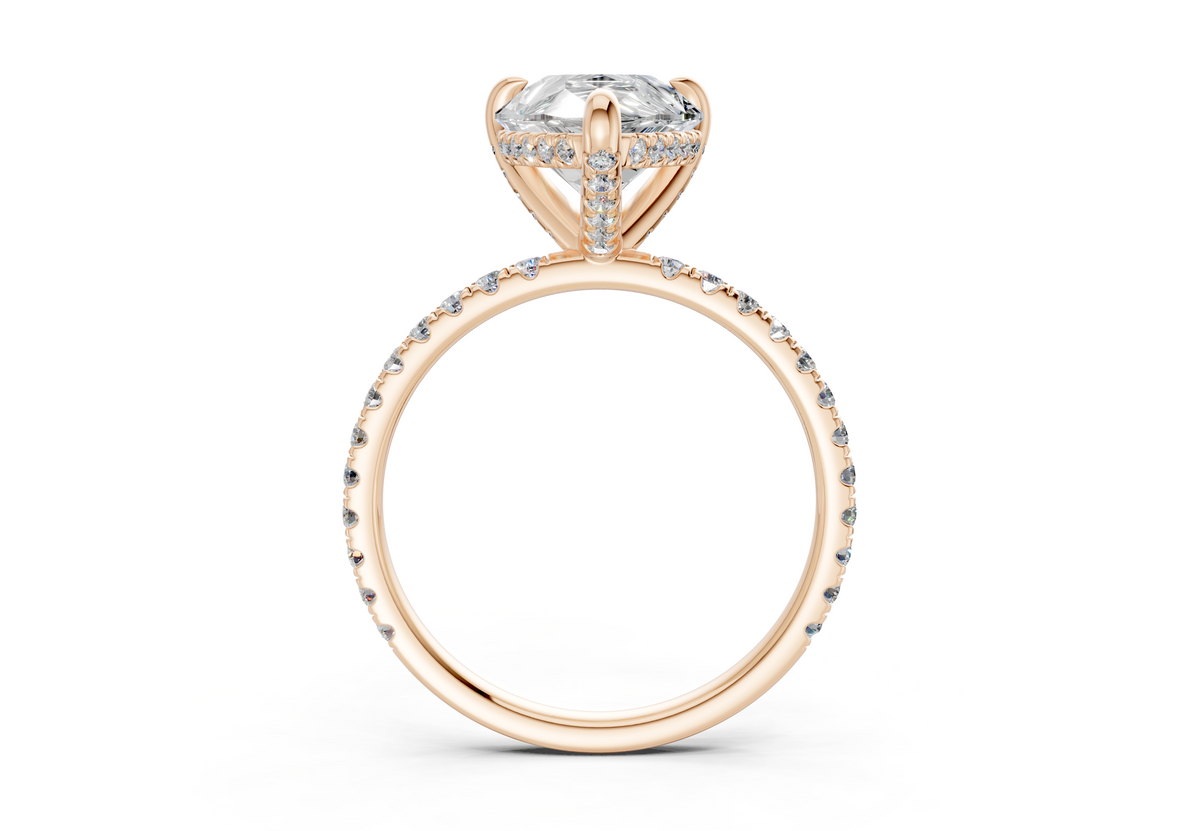 The Carrington Pavé Engagement Ring