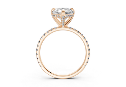 The Carrington Pavé Engagement Ring