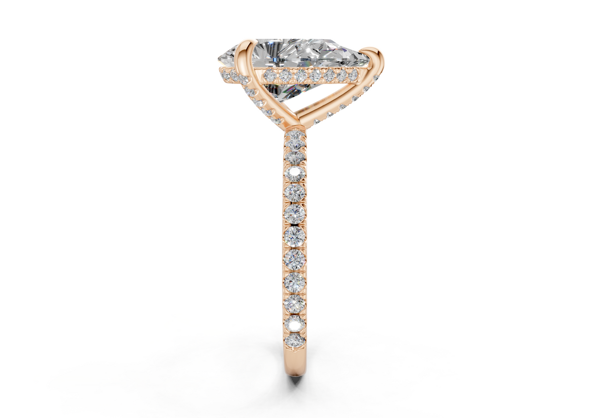 The Carrington Pavé Engagement Ring
