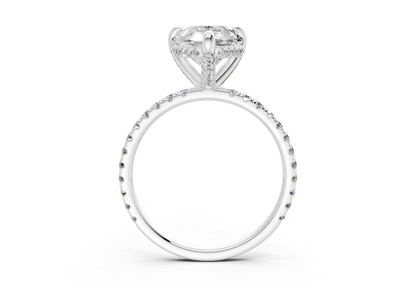 The Carrington Pavé Engagement Ring