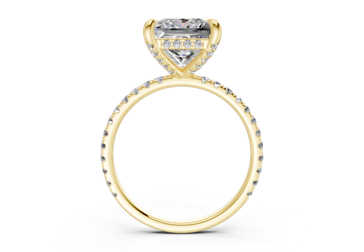 The Carrington Pavé Engagement Ring
