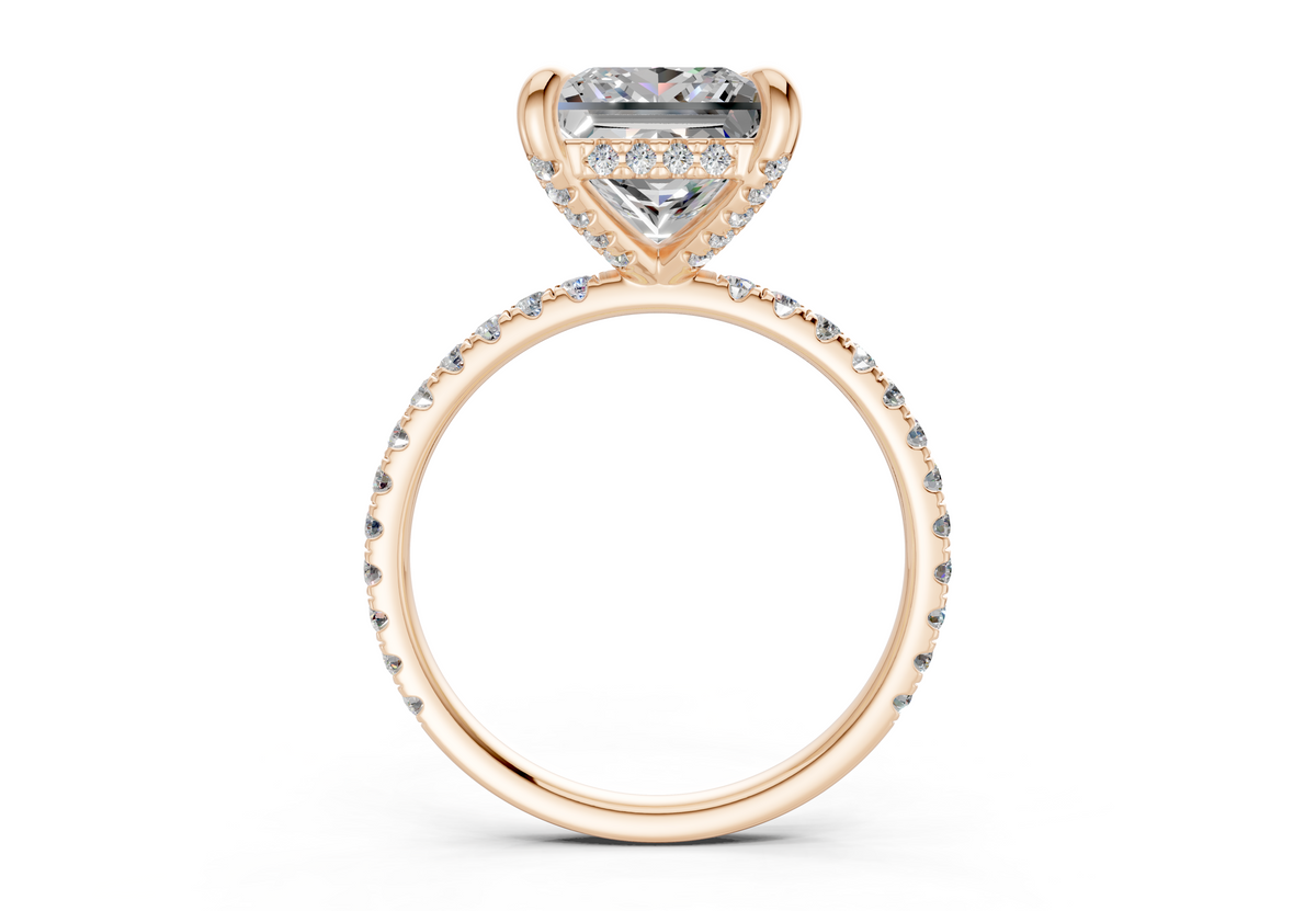The Carrington Pavé Engagement Ring