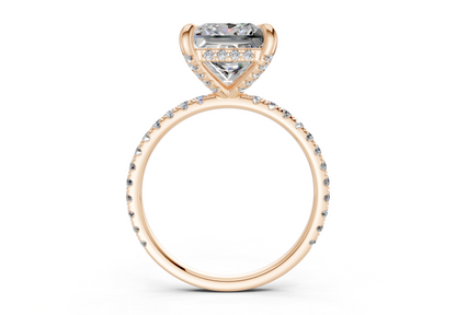 The Carrington Pavé Engagement Ring