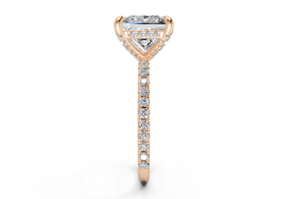 The Carrington Pavé Engagement Ring