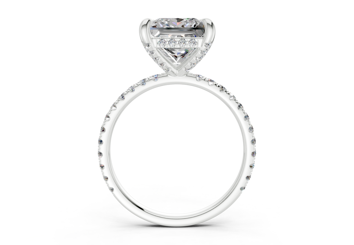 The Carrington Pavé Engagement Ring
