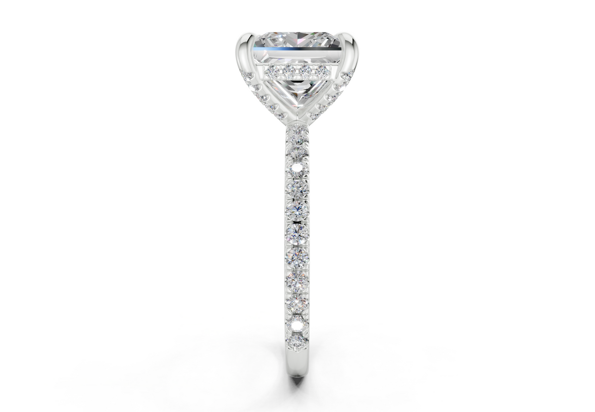 The Carrington Pavé Engagement Ring
