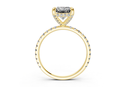 The Carrington Pavé Engagement Ring