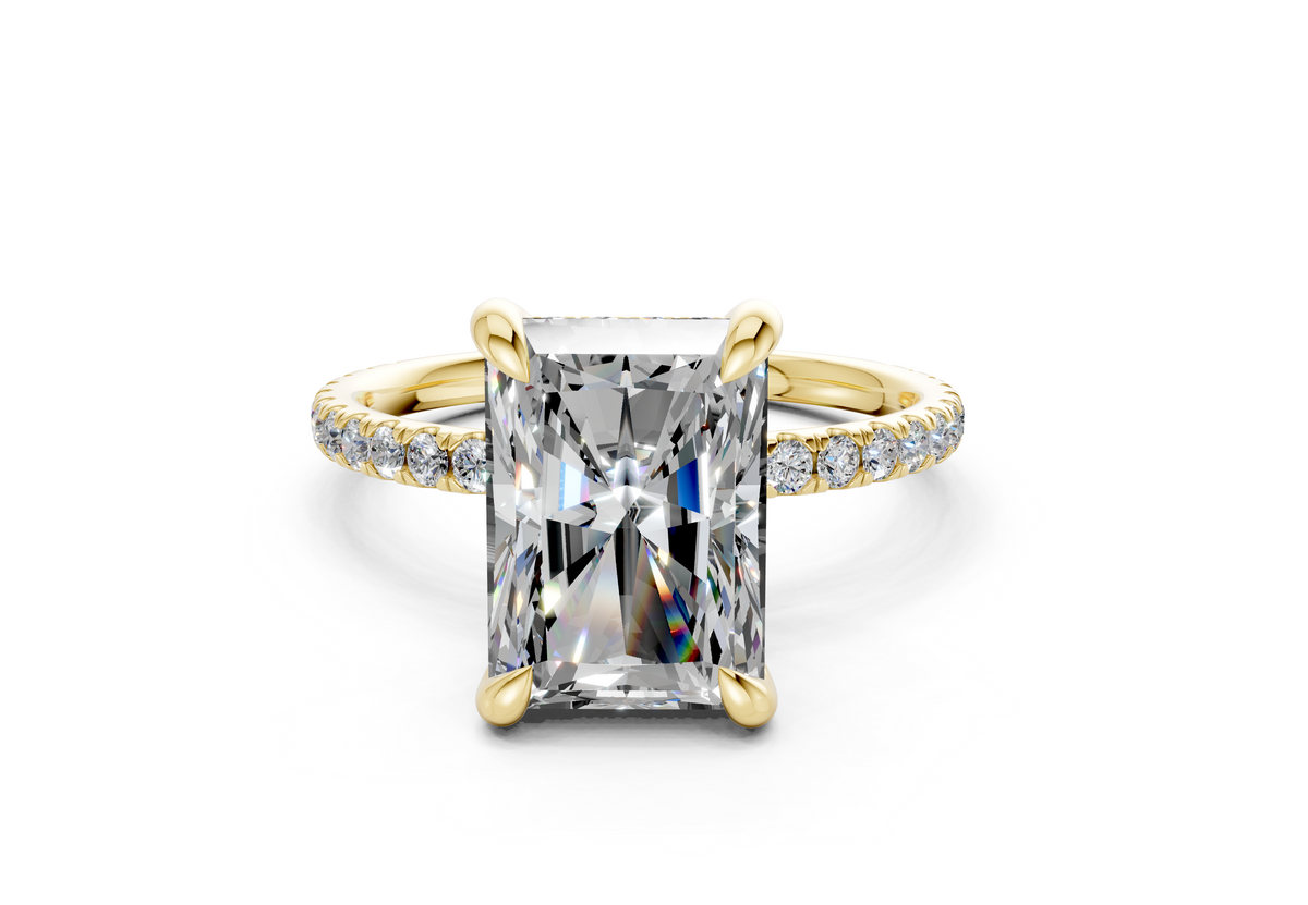 The Carrington Pavé Engagement Ring