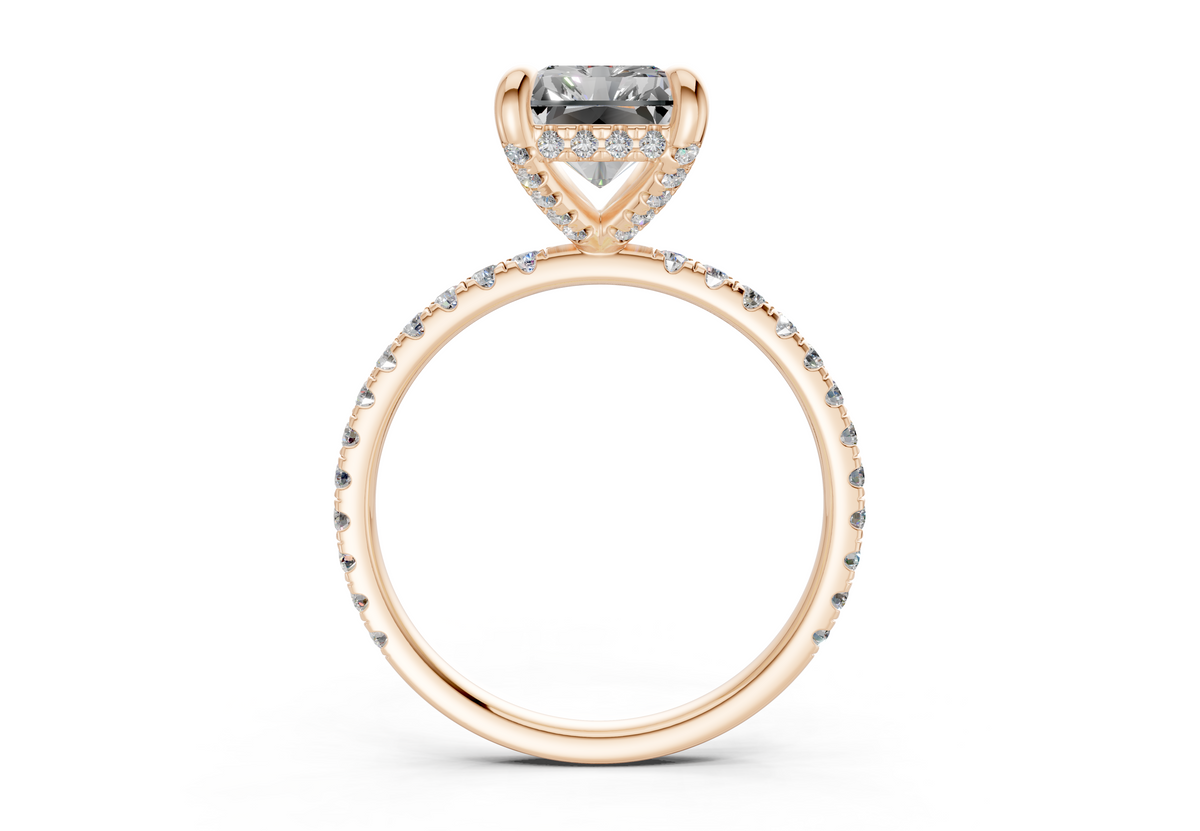 The Carrington Pavé Engagement Ring