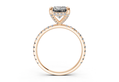 The Carrington Pavé Engagement Ring