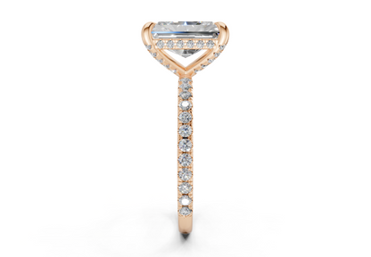 The Carrington Pavé Engagement Ring