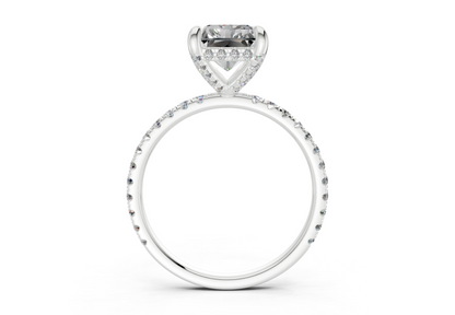 The Carrington Pavé Engagement Ring